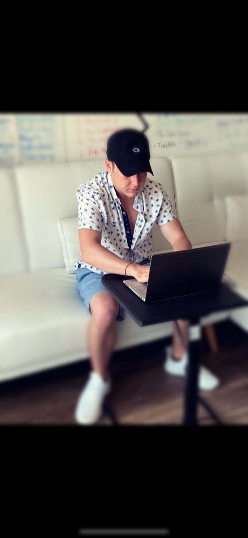 Brennan Zambo at work